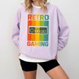 Classic Retro Gaming Nostalgia Comfort Colors Sweatshirt Crimson Classic Retro Gaming Nostalgia Comfort Colors Sweatshirt Crimson