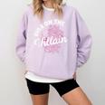 Dibs On The Villain Dark Romance Books Skeleton Morally Grey Comfort Colors Sweatshirt Crimson