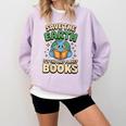 Earth Day Save Earth It´s Only Planet With Books Reader Comfort Colors Sweatshirt Crimson Earth Day Save Earth It´s Only Planet With Books Reader Comfort Colors Sweatshirt Crimson