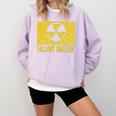 Fallout Shelter Nuclear War Radioactive Nostalgia T-Shirt Comfort Colors Sweatshirt Crimson Fallout Shelter Nuclear War Radioactive Nostalgia T-Shirt Comfort Colors Sweatshirt Crimson