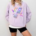 Frutiger Aero Y2K Chrome Phone Butterfly Comfort Colors Sweatshirt Crimson Frutiger Aero Y2K Chrome Phone Butterfly Comfort Colors Sweatshirt Crimson