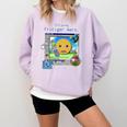 Frutiger Aero Y2K Meme Graphic 2000s Nostalgia Premium Comfort Colors Sweatshirt Crimson