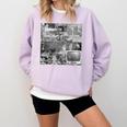 Frutiger Aero Y2K Old School Retro Vibes Comfort Colors Sweatshirt Crimson