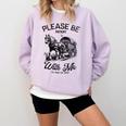 Horse Please Be Patient With Me I'm From The 1900s Premium Comfort Colors Sweatshirt Crimson