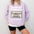 I'm From The 1900s Be Patient Retro Cassette Tape Premium Comfort Colors Sweatshirt Crimson