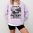 I'm From The 1900s Please Be Patient With Me Comfort Colors Sweatshirt Crimson I'm From The 1900s Please Be Patient With Me Comfort Colors Sweatshirt Crimson