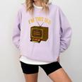 I'm This Old Please Rewind 80s 90s Nostalgia VHS VCR Comfort Colors Sweatshirt Crimson