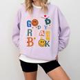 Its a Good Day To Read a Book Lovers Library Reading Women Comfort Colors Sweatshirt Crimson