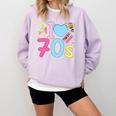 I Love 70's Retro Style Nostalgia Vibe 1970's Party Premium Tri-Blend Comfort Colors Sweatshirt Crimson I Love 70's Retro Style Nostalgia Vibe 1970's Party Premium Tri-Blend Comfort Colors Sweatshirt Crimson