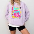 I Love The 90'S 90s Nostalgia Comfort Colors Sweatshirt Crimson I Love The 90'S 90s Nostalgia Comfort Colors Sweatshirt Crimson