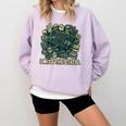 I Miss The Static Retro VHS Nostalgia Art Comfort Colors Sweatshirt Crimson
