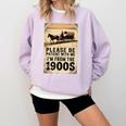 Be Patient With Me I'm From The 1900s Birthday Retirement Comfort Colors Sweatshirt Crimson Be Patient With Me I'm From The 1900s Birthday Retirement Comfort Colors Sweatshirt Crimson