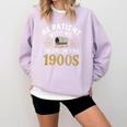 Be Patient I'm From The 1900s Comfort Colors Sweatshirt Crimson