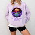 Be Patient With Me I'm From The 1900s Synthwave Comfort Colors Sweatshirt Crimson Be Patient With Me I'm From The 1900s Synthwave Comfort Colors Sweatshirt Crimson