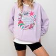 Please Be Patient With Me I'm From The 1900s 90s Women Comfort Colors Sweatshirt Crimson