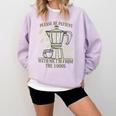 Please Be Patient With Me I'm From The 1900s Coffee Premium Comfort Colors Sweatshirt Crimson Please Be Patient With Me I'm From The 1900s Coffee Premium Comfort Colors Sweatshirt Crimson