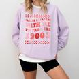 Please Be Patient With Me I'm From The 1900s Cute Boho Mom Comfort Colors Sweatshirt Crimson