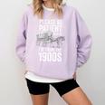 Please Be Patient With Me I'm From The 1900s Middle Aged Comfort Colors Sweatshirt Crimson