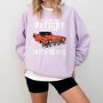 Please Be Patient With Me I'm From The 1900s Old School Comfort Colors Sweatshirt Crimson