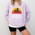 Please Be Patient With Me I'm From The 1900s Premium Comfort Colors Sweatshirt Crimson