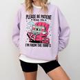 Please Be Patient I'm From The 1900s Retro Cassette Comfort Colors Sweatshirt Crimson Please Be Patient I'm From The 1900s Retro Cassette Comfort Colors Sweatshirt Crimson