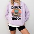 Please Be Patient I'm From The 1900s Retro Computer Geek Comfort Colors Sweatshirt Crimson Please Be Patient I'm From The 1900s Retro Computer Geek Comfort Colors Sweatshirt Crimson