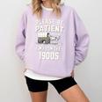 Please Be Patient I'm From The 1900s Retro Premium Tri-Blend Comfort Colors Sweatshirt Crimson Please Be Patient I'm From The 1900s Retro Premium Tri-Blend Comfort Colors Sweatshirt Crimson