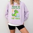 Please Be Patient With Me I'm From The 1900s Soft Tee Premium Comfort Colors Sweatshirt Crimson