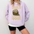 Please Be Patient With Me I'm From The 1900s Steam Train Comfort Colors Sweatshirt Crimson Please Be Patient With Me I'm From The 1900s Steam Train Comfort Colors Sweatshirt Crimson