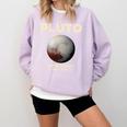 Pluto Never Forget 1930-2006 Planet Space Science Nostalgia Premium Tri-Blend Comfort Colors Sweatshirt Crimson