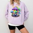 Psychedelic Alien Mushroom Nostalgia Groovy Vibe Hippie Comfort Colors Sweatshirt Crimson Psychedelic Alien Mushroom Nostalgia Groovy Vibe Hippie Comfort Colors Sweatshirt Crimson
