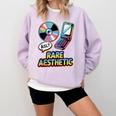 Rare Aesthetic Retro Nostalgia Y2K Vibes Comfort Colors Sweatshirt Crimson
