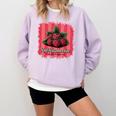 Red Raspberries Farm Fresh Since 1987 Nostalgia Comfort Colors Sweatshirt Crimson