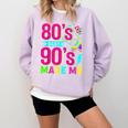 Retro 1980s 80's Baby 1990s 90's Made Me Nostalgia Vibes Comfort Colors Sweatshirt Crimson