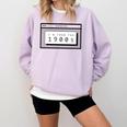 Retro Computer Screen I'm From The 1900s Birthday Comfort Colors Sweatshirt Crimson Retro Computer Screen I'm From The 1900s Birthday Comfort Colors Sweatshirt Crimson