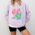 Retro Soft Drinks 80s 90s Nostalgia Cute Anime Aesthetic Tee Comfort Colors Sweatshirt Crimson