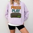 VHS Cassette Retro Analog Nostalgia Theme Premium Comfort Colors Sweatshirt Crimson VHS Cassette Retro Analog Nostalgia Theme Premium Comfort Colors Sweatshirt Crimson