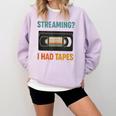 VHS Cassette Tape Retro 80s 90s Nostalgia Comfort Colors Sweatshirt Crimson VHS Cassette Tape Retro 80s 90s Nostalgia Comfort Colors Sweatshirt Crimson