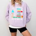 I Will Read Books On A Boat & Everywhere Comfort Colors Sweatshirt Crimson