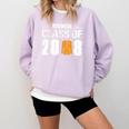 2018 Business Graduation Shirt Business Major Comfort Colors Sweatshirt Orchid