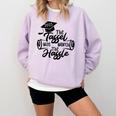 2025 Graduation The Tassel Was Worth The Hassle University Comfort Colors Sweatshirt Orchid