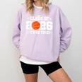 2026 Basketball Player 2026 Graduation Class Of 2026 Comfort Colors Sweatshirt Orchid