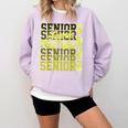 2026 Tennis Senior Brother Graduation Matching Family Comfort Colors Sweatshirt Orchid