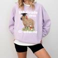 5th Grade Graduation Class Of 2023 Capybara Fifth Graduate Comfort Colors Sweatshirt Orchid