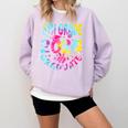 8th Grade Graduate 2024 Graduation Last Day Of School Tie Comfort Colors Sweatshirt Orchid