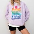 9th Grade Graduate 2021 Graduate Quarantine Ninth Graduation Comfort Colors Sweatshirt Orchid