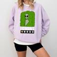 Alien Avoids Humans Sarcastic Introvert Humor Comfort Colors Sweatshirt Orchid Alien Avoids Humans Sarcastic Introvert Humor Comfort Colors Sweatshirt Orchid