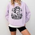 My Alone Time Is For Everyone's Safety Introvert Safety Comfort Colors Sweatshirt Orchid
