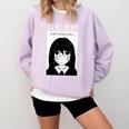 Anime Antisocial Introvert I Hate People Anti Social EMD Comfort Colors Sweatshirt Orchid Anime Antisocial Introvert I Hate People Anti Social EMD Comfort Colors Sweatshirt Orchid