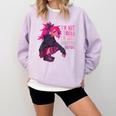 Anime Girl I'm Not Weird Just Limited Edition Introvert Goth Comfort Colors Sweatshirt Orchid